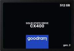 shumee GOODRAM SSD 512GB Gen. 2 SATA III 2.5 CX400