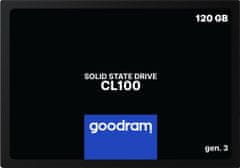 shumee SSD GOODRAM CL100 Gen. 3 120 GB SATA III 2.5 MALOOBCHOD