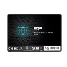 shumee Silicon Power S55 SSD 120GB 2,5" SATA III 550/420 MB/s (SP120GBSS3S55S25)