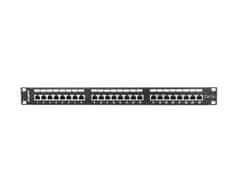 shumee Patch panel Lanberg PPS5-1024-B (1U; kat. 5e; 24xRJ-45)