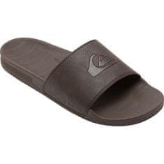 Quiksilver Pánské kožené pantofle Rivi Nubuck AQYL101379-CVJ1 (Velikost 43)