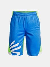 Under Armour Kraťasy B CURRY SPLASH SHORT-BLU YXL