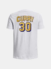 Under Armour Tričko UA CURRY DROP SHADOW SS-WHT YXL