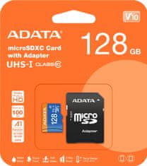 Adata Premier 128GB microSDXC / UHS-I CLASS10 / + adaptér