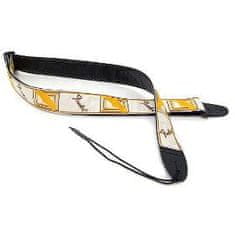 Fender 099-0683-000 Strap, White/Brown/Yellow