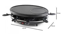 Domo Raclette gril pro 8 osob - DOMO DO9038G