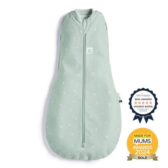 ergoPouch Zavinovačka a pytel na spaní 2v1 Cocoon Sage 6-12 m, 8-10 kg, 1 tog