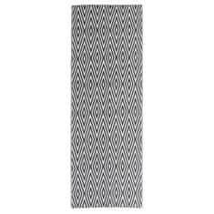 Vidaxl Venkovní koberec černý 80 x 250 cm PP