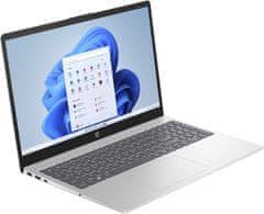 shumee HP 15-fc0024nw Athlon Gold 7220U 15,6 FHD AG ultratenký SVA 250nits 8GB LPDDR5 SSD256 Radeon 610M Bez ODD Cam720p Win11 2Y Natural Silver