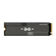 shumee Silicon Power XD80 512GB M.2 PCIe NVMe Gen3x4 TLC 3400/2100 MB/s chladič SSD (SP512GBP34XD8005)