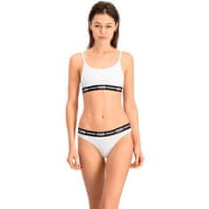 Puma Dámská tanga 2Pack 907854 04 White - Puma XL