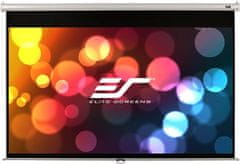 Elite Screens plátno roleta 120" (304,8 cm)/ 16:9/ 148,6 x 264,2 cm/ Gain 1,1/ case bílý/ 24" drop