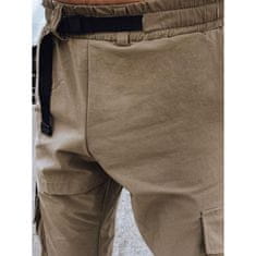 Dstreet Pánské bojové kalhoty béžové ux4305 S