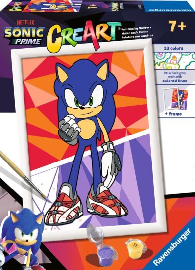 Ravensburger CreArt Sonic Prime