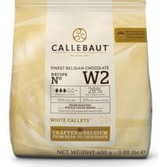 Callebaut Čokoláda bílá W2 0,4kg -