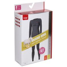 Lenz Merino WOMEN dámský funkční set černá velikost oblečení XL-XXL