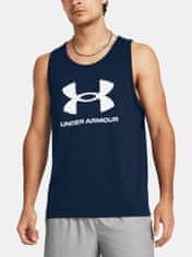 Under Armour Tílko UA SPORTSTYLE LOGO TANK-BLU S