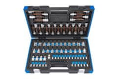 Condor hlavice zástrčné 1/4" - 1/2", PH - Inbus - Torx - Torx Security - XZN, Xcess Performance, 89 dílů