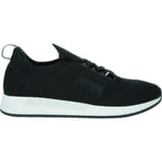 Tommy Hilfiger Boty černé 45 EU Elevated Runner Knitted