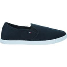 Tommy Hilfiger Boty tmavomodré 39 EU Canvas