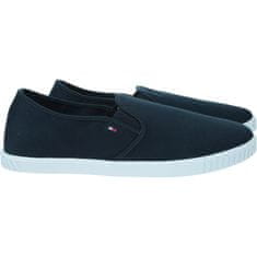 Tommy Hilfiger Boty tmavomodré 39 EU Canvas