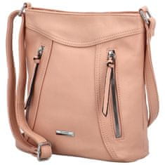 Silvia Rosa Stylová dámská crossbody Kabie, růžová