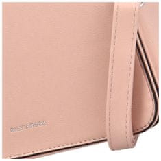 Silvia Rosa Krásná dámská crossbody Clockie, růžová