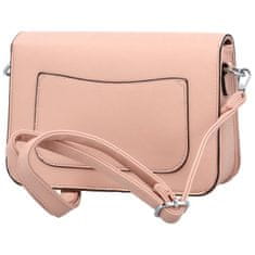 Silvia Rosa Krásná dámská crossbody Clockie, růžová