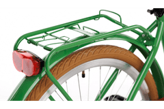 COLOURS dámské jízdní kolo, kola 26”, výška 150-165 cm, 3-rychlostní, zelená
