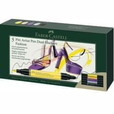 Faber-Castell Popisovač Indie ink Dual Marker 5x Fashion