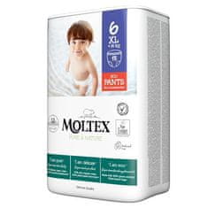 MOLTEX Pure&Nature Kalhotky plenkové jednorázové 6 XL (14 kg+) 18 ks