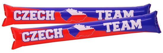 Nafukovací Bam bam tyče Czech Team - ČR fanoušek - 60 x 10 cm - hokej