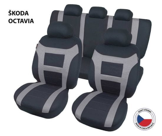 Cappa Autopotahy Perfetto EL Škoda Octavia šedá