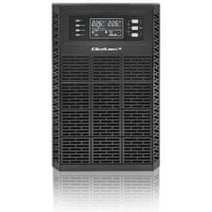 Qoltec UPS | 3kVA | 3000W | Power Factor 1.0 | LCD | EPO | USB | On-line