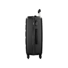 Joummabags ABS Cestovní kufr ROLL ROAD FLEX Black/Černý, 75x52x28cm, 91L, 5849360 (large)