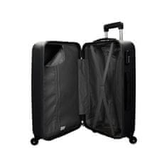 Joummabags ABS Cestovní kufr ROLL ROAD FLEX Black/Černý, 75x52x28cm, 91L, 5849360 (large)