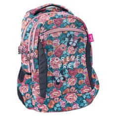 Paso School Backpack Barbie Flowers