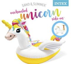 INTEX Nafukovací lehátko jednorožec, 57561NP