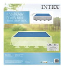 Intex 28029 solární plachta na bazén Rectangular Frame 4,88 x 2,44 m