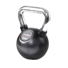 HMS Vinylový kettlebell s chromovaným úchopem KGC 10 kg