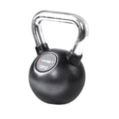 HMS Vinylový kettlebell s chromovaným úchopem KGC 12 kg