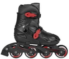 POWERSLIDE Dětské kolečkové brusle Playlife Riddler Black Cherry, 4x, 70, 35-38