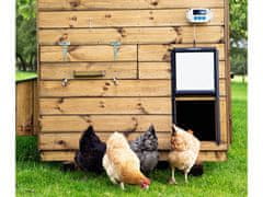 BRAVSON Komplet automatického otevírání a zavírání kurníku CHICKEN GUARD PRO 25x30