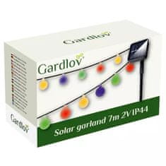 Gardlov Barevný solární řetěz 7m 2V IP44 23865