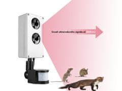 BRAVSON Vodotěsný ultrazvukový plašič na kuny, myši a potkany DRAGON ULTRASONIC E250