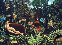 Dřevěné puzzle Art Henri Rousseau Sen 200 dílků - 200 dílků