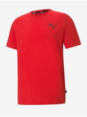 Puma Červené pánské tričko Puma ESS Small Logo Tee S