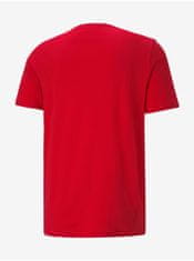 Puma Červené pánské tričko Puma ESS Small Logo Tee S