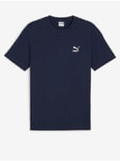 Puma Tmavě modré pánské tričko Puma Classics Small Logo Tee S
