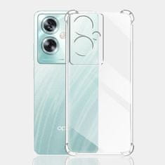 Techsuit Silikonové pouzdro se zesílenými hranami pro Oppo A79 5G - Transparentní KP30968